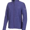 BEATA FULL ZIP, 100% FILTAD ULL — PURPLE HAZE