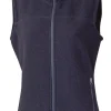 BEATA VEST, 100% FILTAD ULL — BLACK