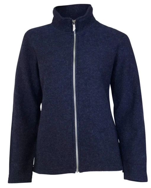 BRODAL FEMALE, 100% FILTAD ULL — NAVY