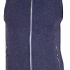 DANTE VEST, 100% FILTAD ULL — NAVY