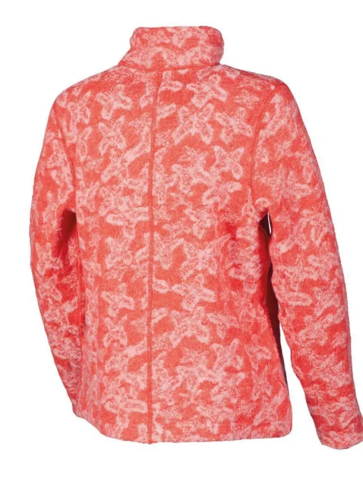 EIRA JAQUARD — MANDARIN RED