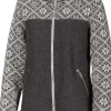 ELLIE FULL ZIP, 100% ULL — GRAPHITE MARL