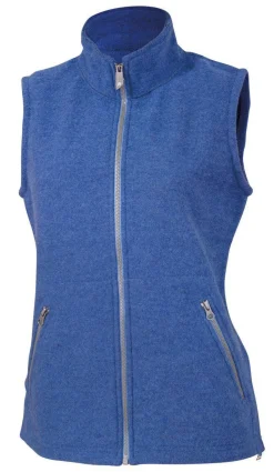 FLORA VEST, 60% FILTAD ULL, 40% LYOCELL — JEANS