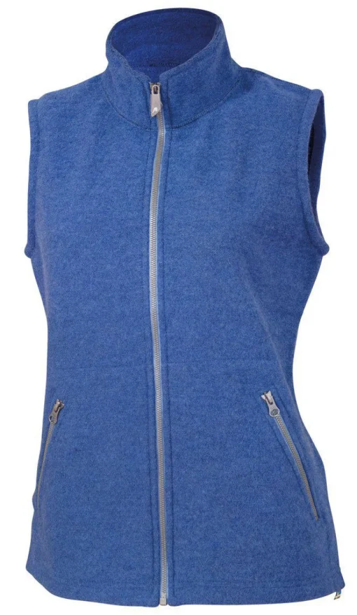 FLORA VEST, 60% FILTAD ULL, 40% LYOCELL — JEANS