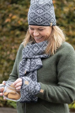 FREYA HAT — GRAPHITE MARL