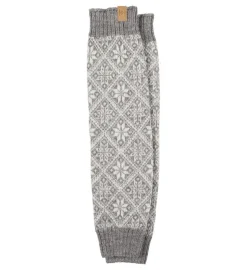 FREYA LEGWARMERS — GREY MARL