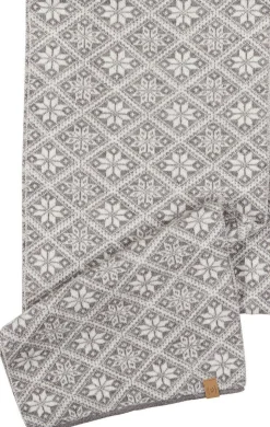FREYA SCARF — GREY MARL
