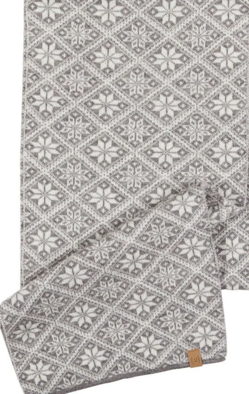 FREYA SCARF — GREY MARL
