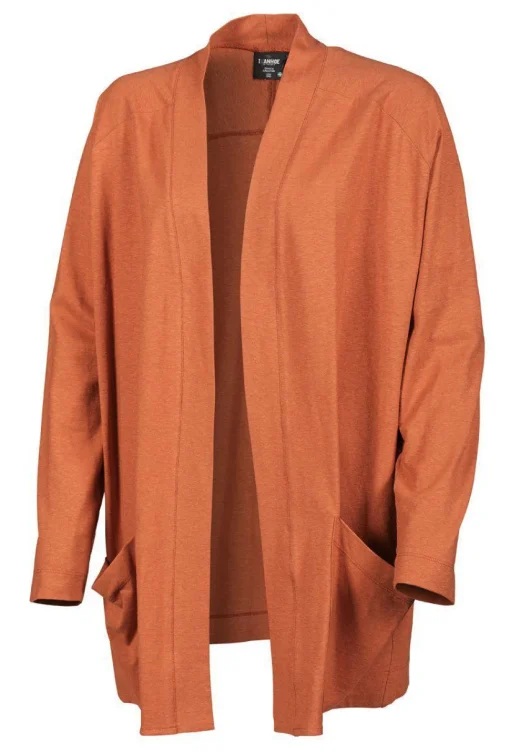 GY BEYLA CARDIGAN — BRICK