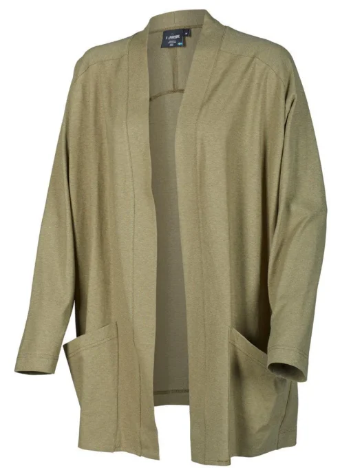GY BEYLA CARDIGAN — DRIED HERB