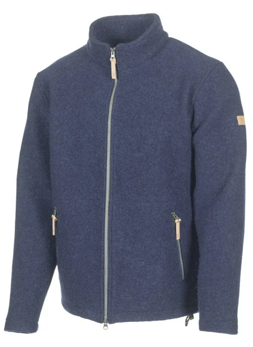 GY BRUNSTORP, 100% FILTAD ULL — LIGHT NAVY
