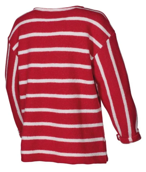 GY BYSTAD, 60% ULL 40% LYOCEL — FIERY RED