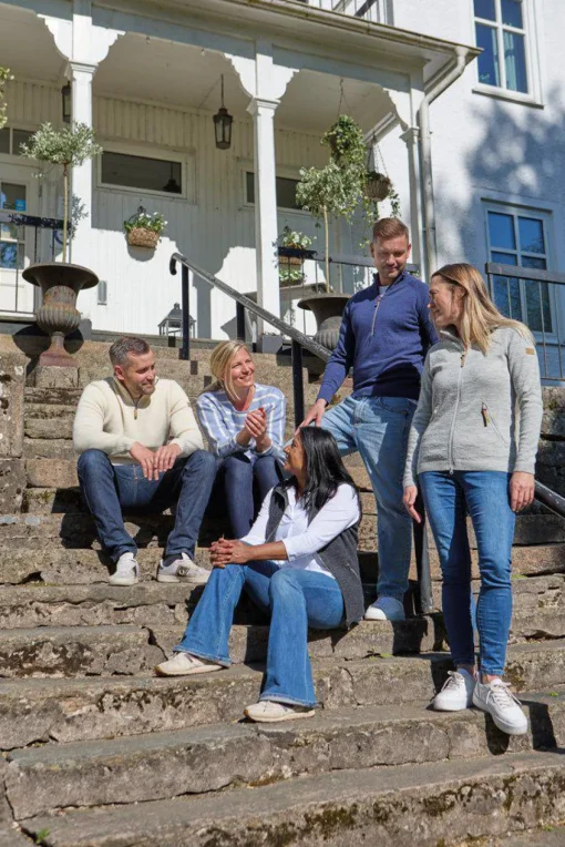 GY BYSTAD, 60% ULL 40% LYOCEL — FOREVER BLUE
