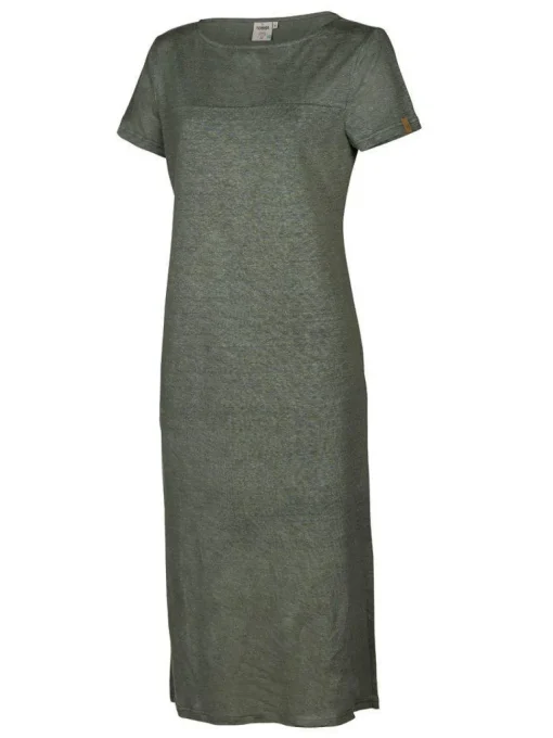 GY EDLA DRESS — DARK OLIVE