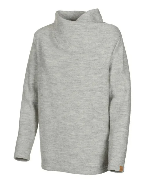 GY ELSABO, 100% FILTAD ULL — LIGHT SILVER GREY