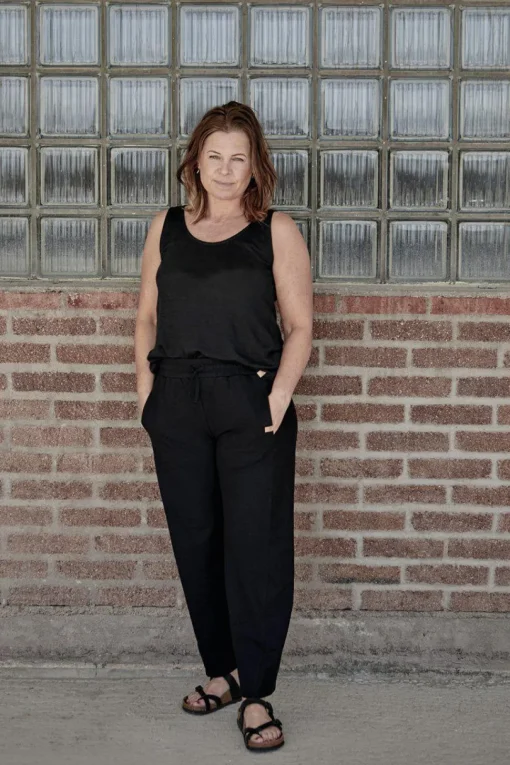 GY HODA PANT — BLACK