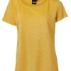 GY LEILA T-SHIRT — GOLDEN ROD