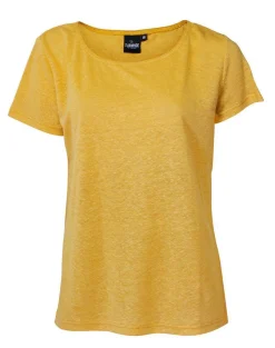 GY LEILA T-SHIRT — GOLDEN ROD