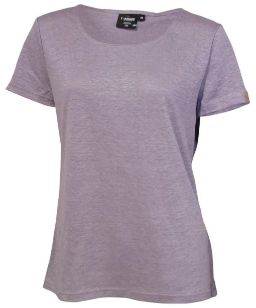 GY LEILA T-SHIRT — LAVENDER GRAY