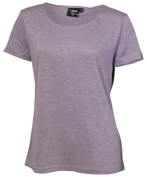 GY LEILA T-SHIRT — LAVENDER GRAY