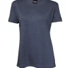 GY LEILA T-SHIRT — STEELBLUE
