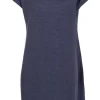 GY LIZ DRESS — STEELBLUE