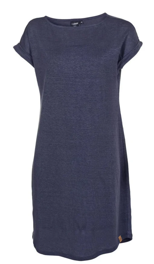 GY LIZ DRESS — STEELBLUE