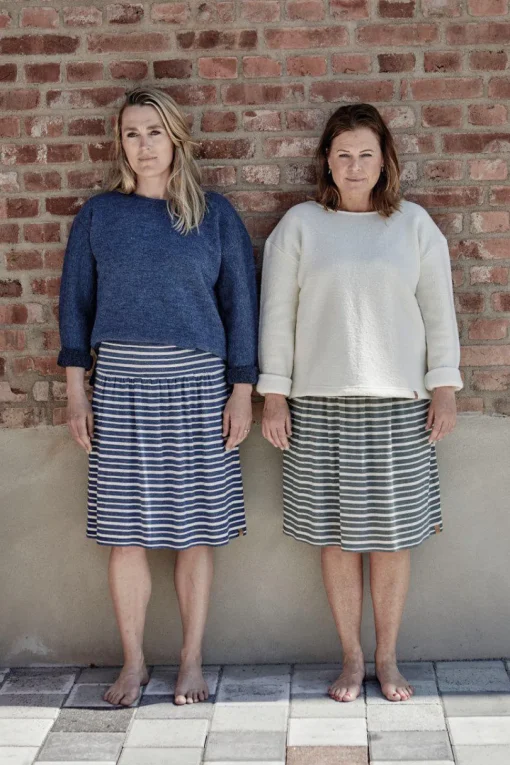 GY SMILLA SKIRT — WINE WOOD
