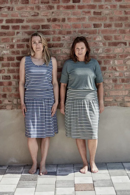 GY SMILLA SKIRT — WINE WOOD