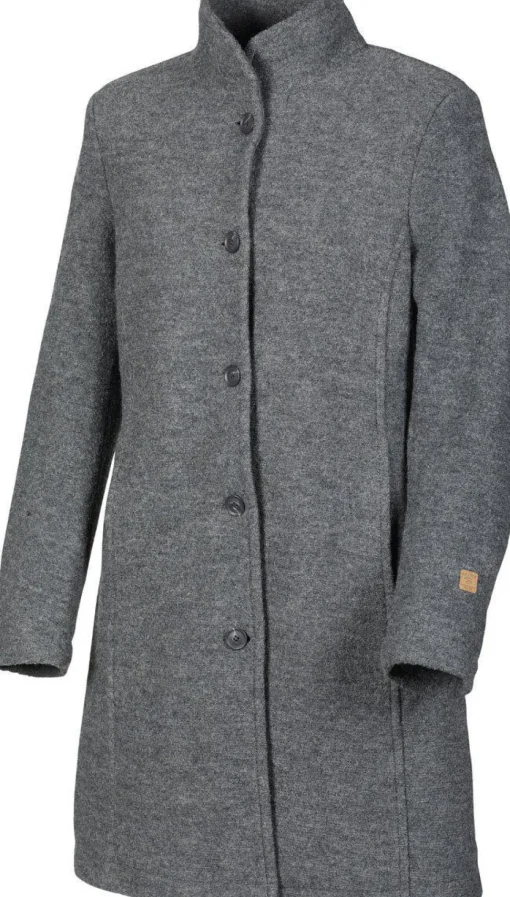 GY/SMART CASUAL RYBO, 100% FILTAD ULL — GREY