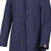 GY/SMART CASUAL RYBO, 100% FILTAD ULL — LIGHT NAVY