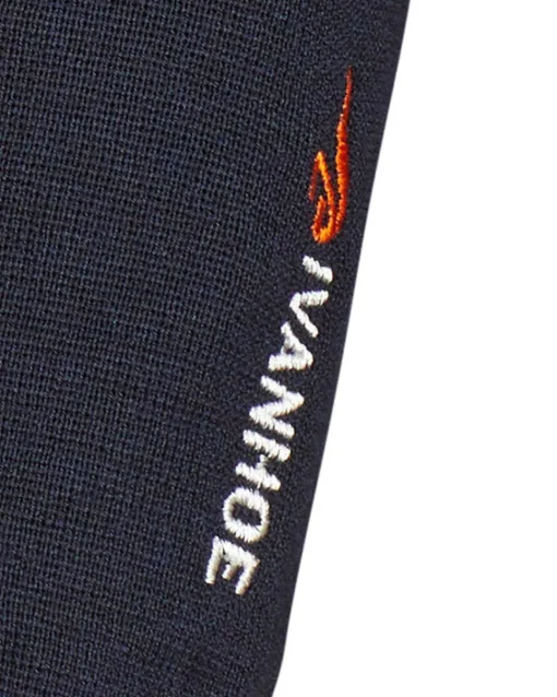 HADAR FULL ZIP, 100% EXTRA FINE MERINOULL — NAVY