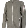 HEDDA WINDBREAKER, 100% EXTRA FINE MERINOULL — LICHEN GREEN