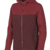 HILMA HOOD, 100% FILTAD ULL — DEEP RED