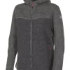HILMA HOOD, 100% FILTAD ULL — GREY