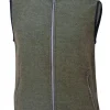 KURRE VEST, 60% FILTAD ULL, 40% LYOCELL — LODEN GREEN