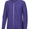 LEONA FULL ZIP, 98% ULL — DARK PURPLE