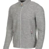 LOUIE FULL ZIP , 98% ULL — GREY MARL