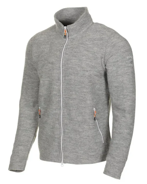 LOUIE FULL ZIP , 98% ULL — GREY MARL