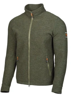 LOUIE FULL ZIP , 98% ULL — LODEN GREEN