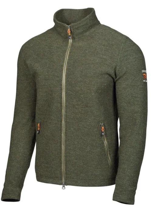 LOUIE FULL ZIP , 98% ULL — LODEN GREEN