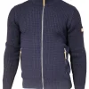 MORITZ FULL ZIP, 100% ULL — NAVY