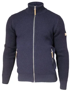MORITZ FULL ZIP, 100% ULL — NAVY