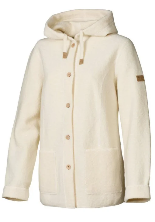 NLS DAHLIA, 100% OFÄRGAD ULL — NATURAL WHITE