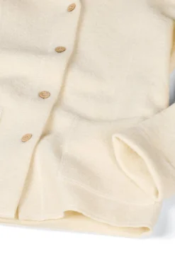 NLS DAHLIA, 100% OFÄRGAD ULL — NATURAL WHITE
