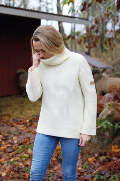 NLS HOLLY, 100% OFÄRGAD ULL — NATURAL WHITE