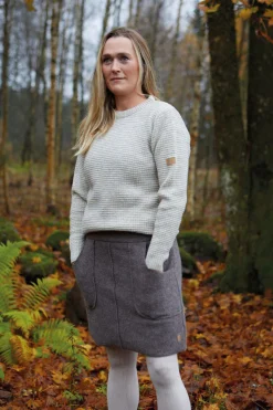 NLS PETAL FEMALE, 100% OFÄRGAD ULL — BIRCH