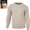 NLS PETAL MALE, 100% OFÄRGAD ULL — BIRCH
