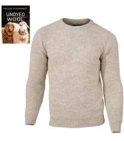 NLS PETAL MALE, 100% OFÄRGAD ULL — BIRCH