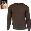 NLS PETAL MALE, 100% OFÄRGAD ULL — COFFEE BEAN
